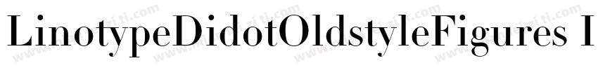 LinotypeDidotOldstyleFigures Ita字体转换
